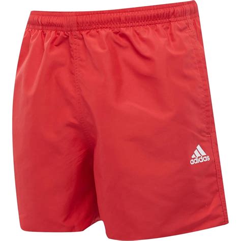 adidas badeshorts herren rot